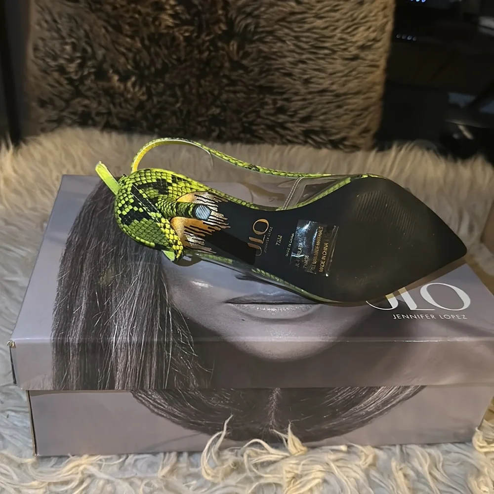 JLO High Heel Citron - Picture 2 of 3